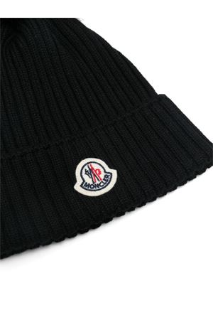 black wool cap MONCLER KIDS | K29543B00011M1131999